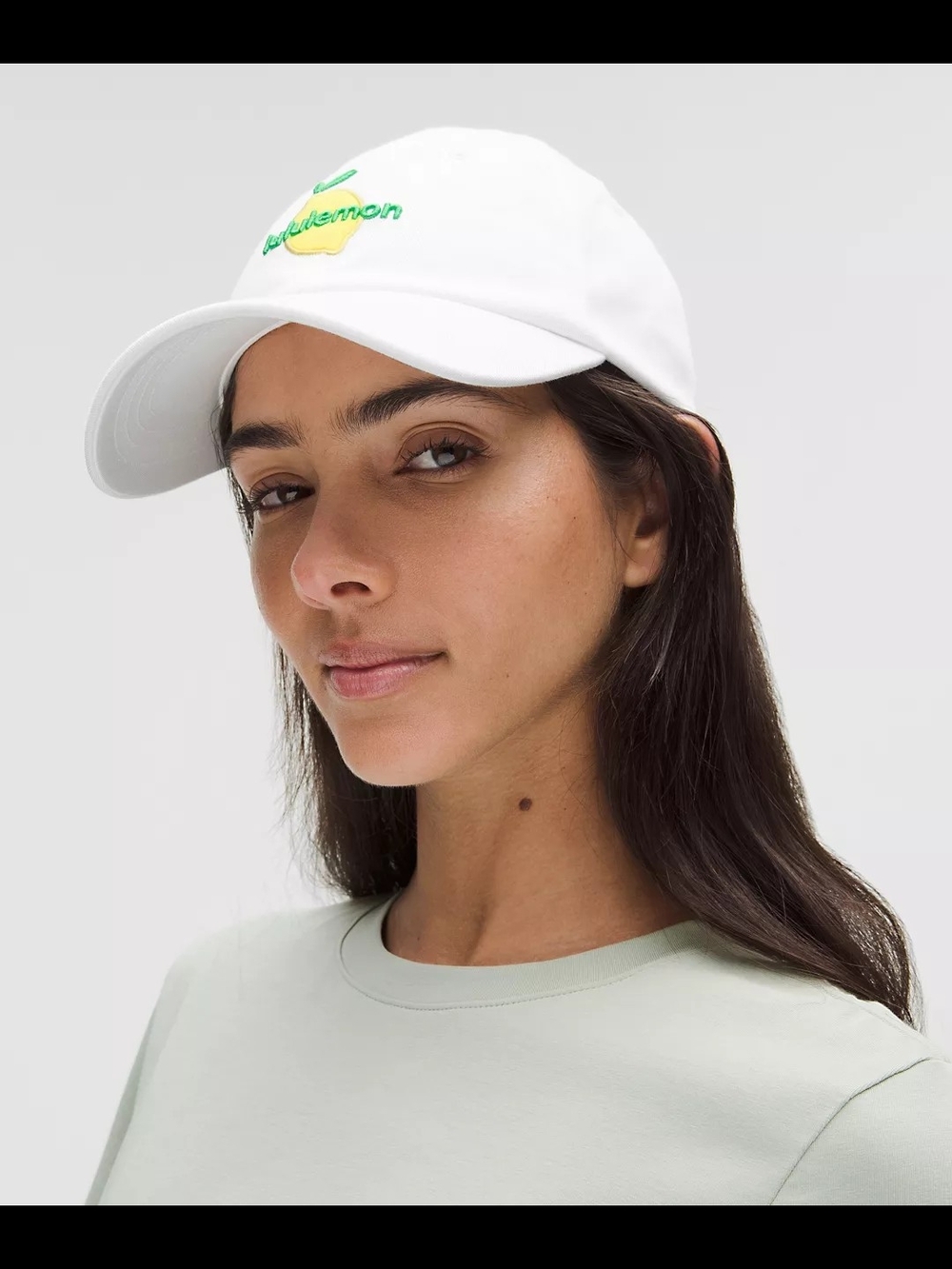 lululemon White S/M Athletic Cap with Logo (No Longer Sold Online) - Picture 2 of 10